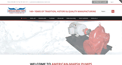 Desktop Screenshot of american-marsh.com